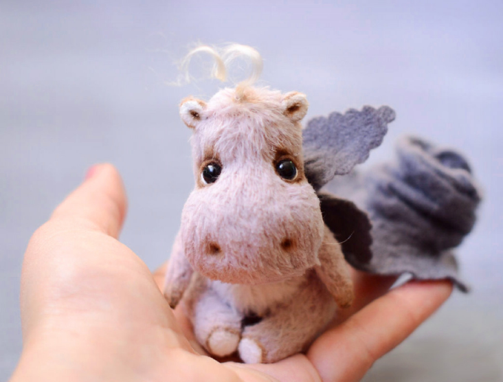 Выкройка + подробный МК "Бегемотик" (Катя Беспалова)