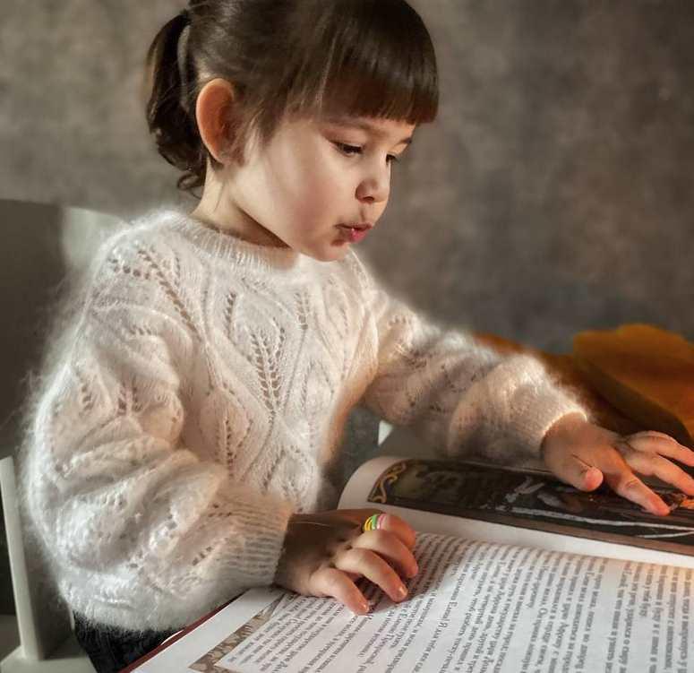 [blossom_knit] Детский джемпер Кучинелли (Саида Усманбекова)