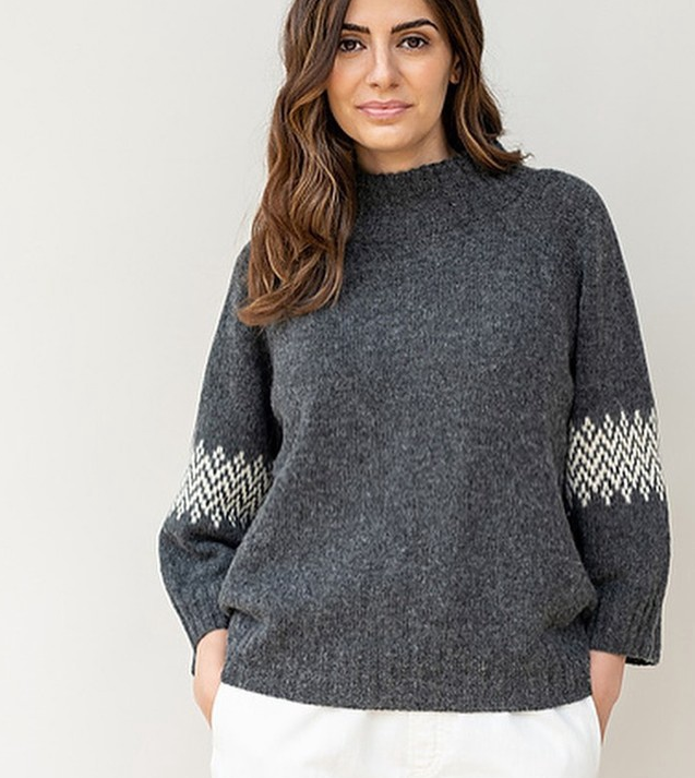 [lingvaknit] Пуловер Skog (Julie Hoover)