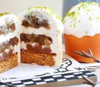 Технологическая карта Пирожное "Кулич" (Ксения Панько) @panimarzipany