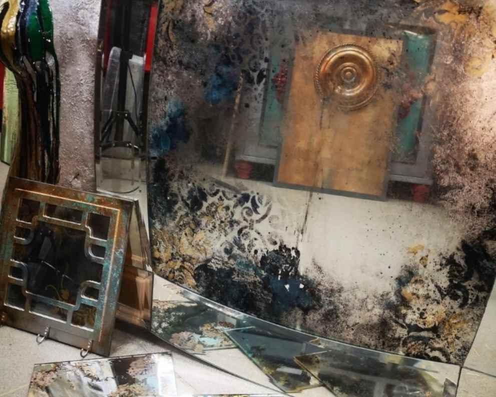 Имитация и старение зеркал Алхимия (Наталья Каримова), фото 1 из 1.
