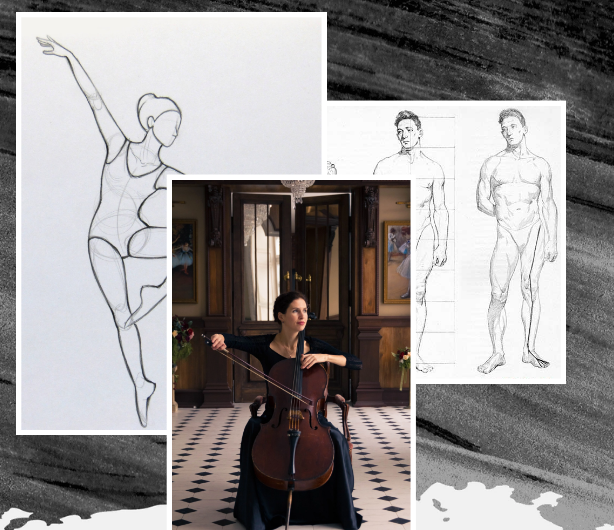 [Студия живописи] Практика художника - Люди, человек, тело. Пакет Минимальный (Ольга Базанова)