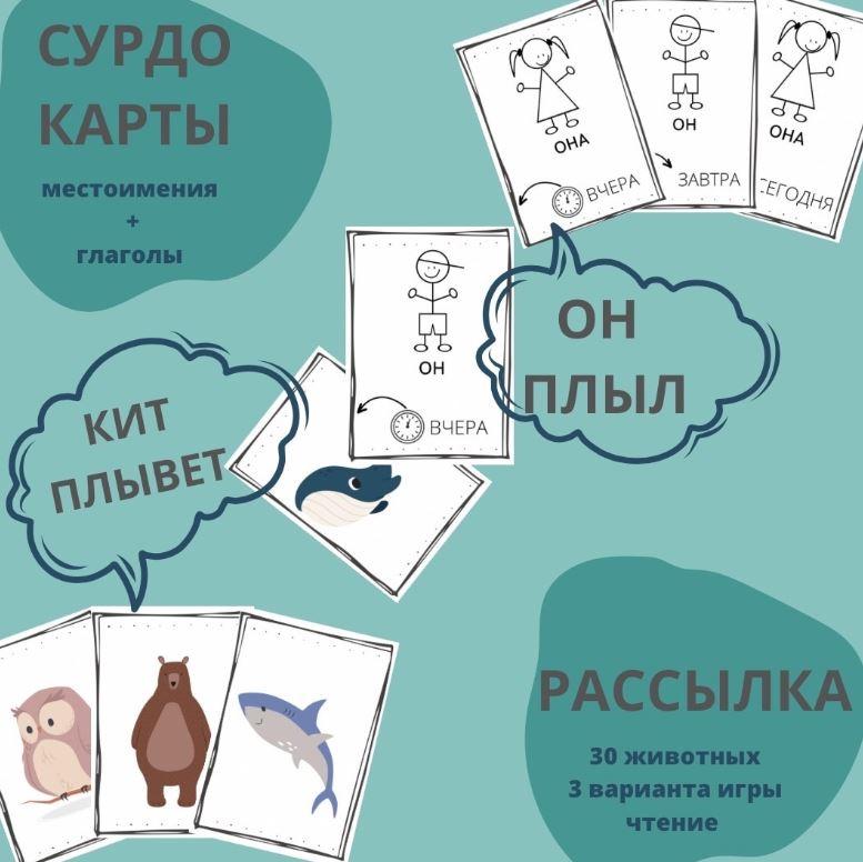 [Zhamolya] Сурдокарты. Местоимения + глаголы (Ольга Юлдашева)