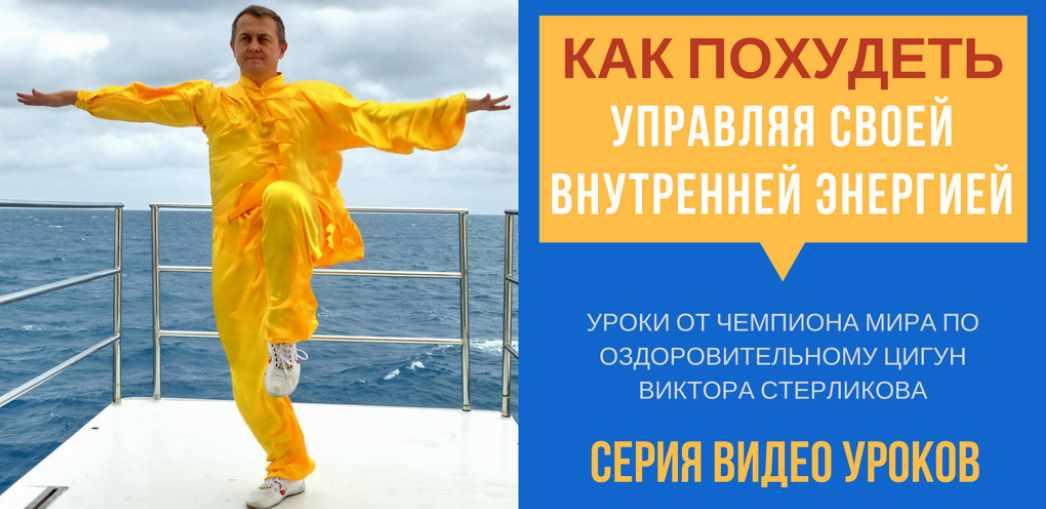 Оздоровительный Цигун. Как похудеть управляя внутренней энергией (Виктор Стерликов)