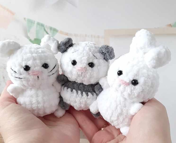 Котик Зайка Панда 3в1 (Антонина Найманова)