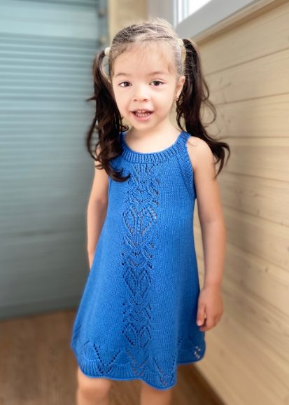 Платье Нежное сердечко (knitting-virina)