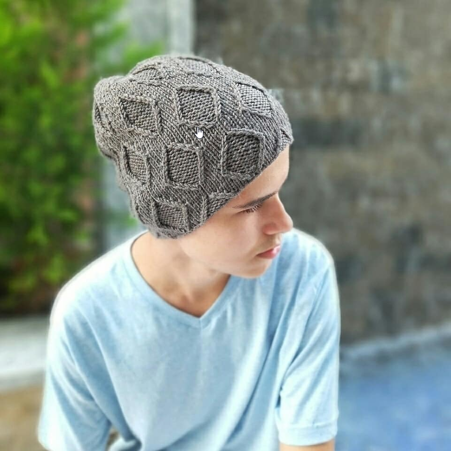 Шапка "Молодежный стиль" (voobrazhalkina)