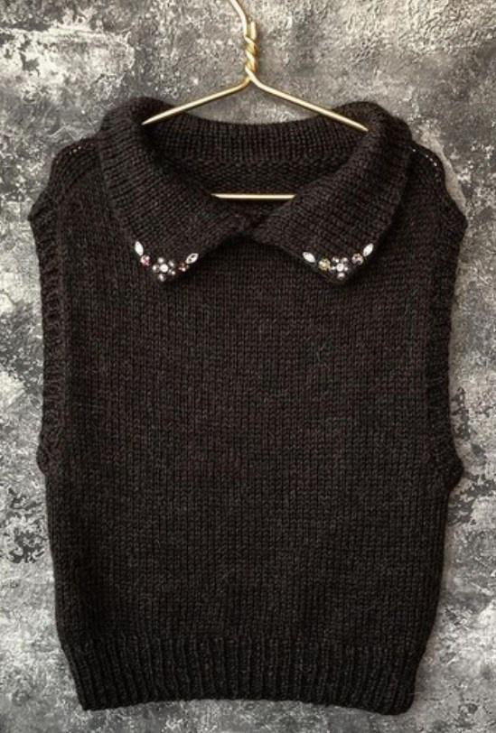 Жилет Crollar slipover  (Катерина Костюченко - kate_kost_knit)