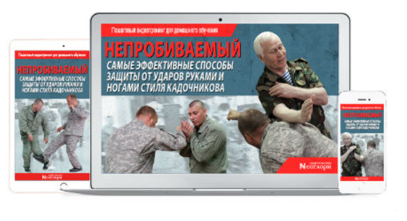 Непробиваемый. Самые эффективные способы защиты от ударов руками и ногами + Холодная сталь (Алексей Кадочников)