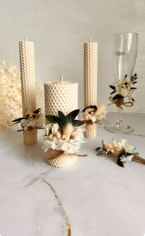 Обучение свечи из вощины (Елена Скорнякова), фото 1 из 1.