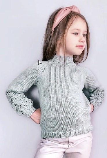 Детский джемпер Aisha (Анна Сутурина) @suturina_knit