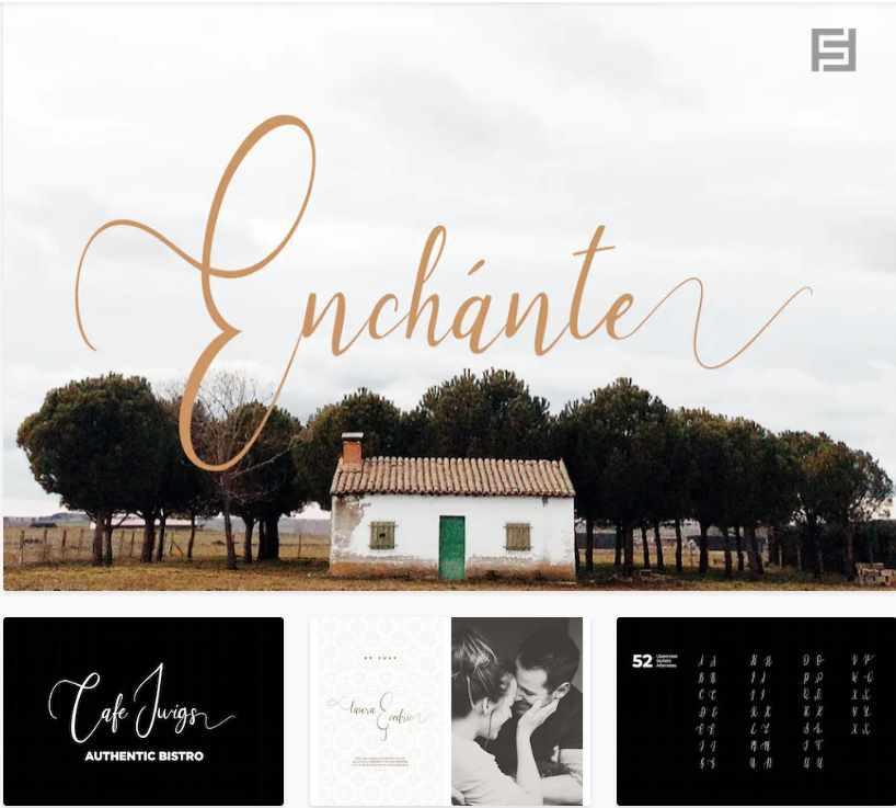 [Envato Market] Enchante - рукописный шрифт со стилистическими наборами