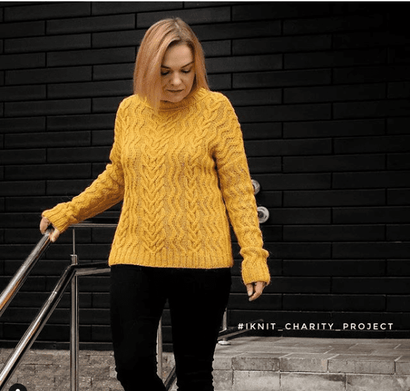Джемпер knit_charity_project (knitterra)