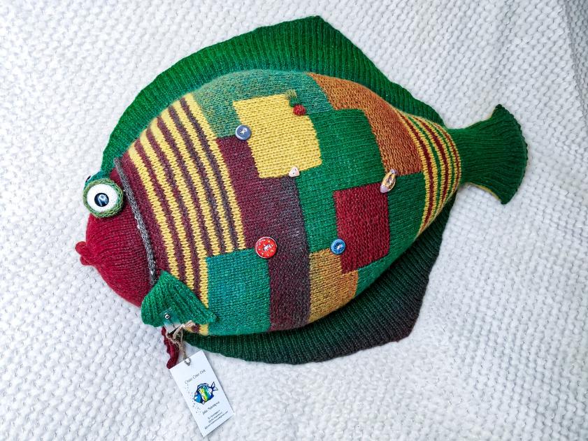 Рыба Crazy Color Fish. Ку-ку Камбала (Юлия Маленкова)