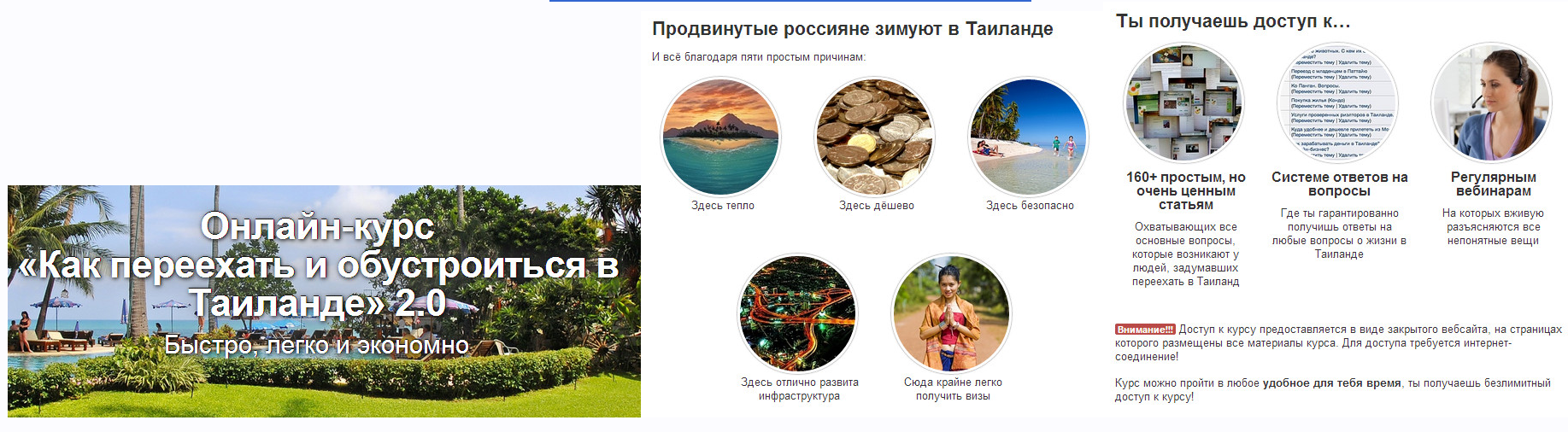 Как переехать и обустроиться в Таиланде 2.0. Тариф Полный (Макс Samlowry)