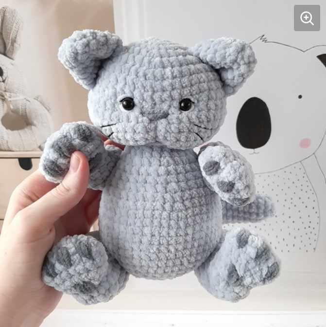 Котенок Плюша (Антонина Найманова)