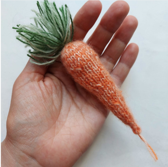 [Ярмарка мастеров] Морковка  (Милые вязаные игрушки)