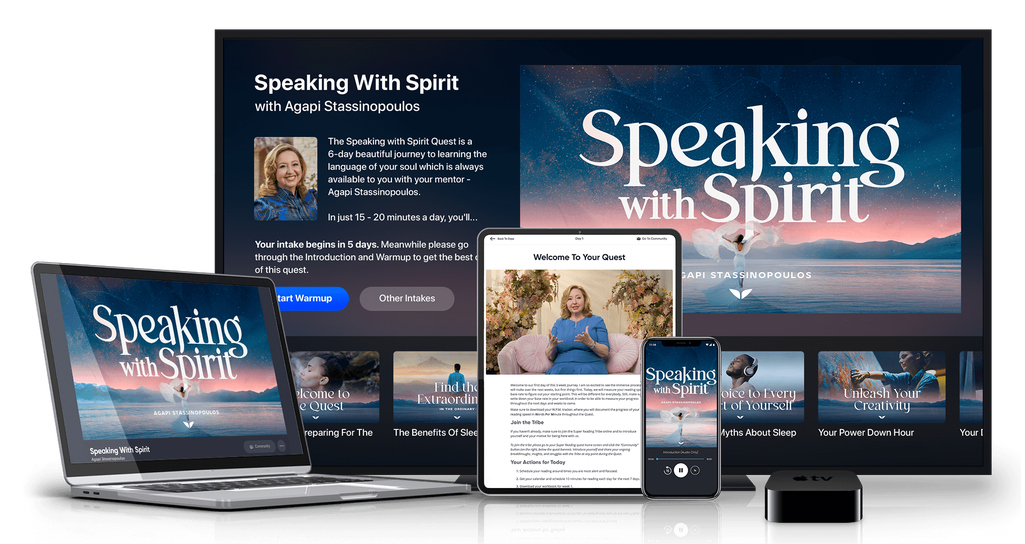 [Mindvalley] Speaking With Spirit (Agapi Stassinopoulos)
