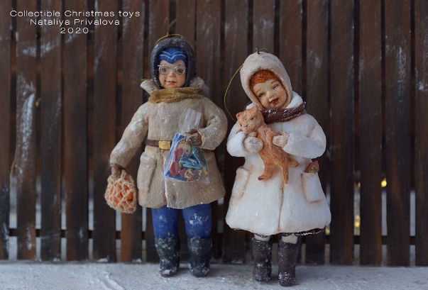 [Ватная игрушка] Детки коллеции счастье  (Наталья Привалова)