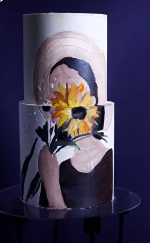 Видеоурок Каменный ганаш и рисунок по нему [tapioka.cake]