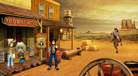 Интерактивная игра Old Wild West - Past Perfect vs Past Simple (Ольга Белькова)