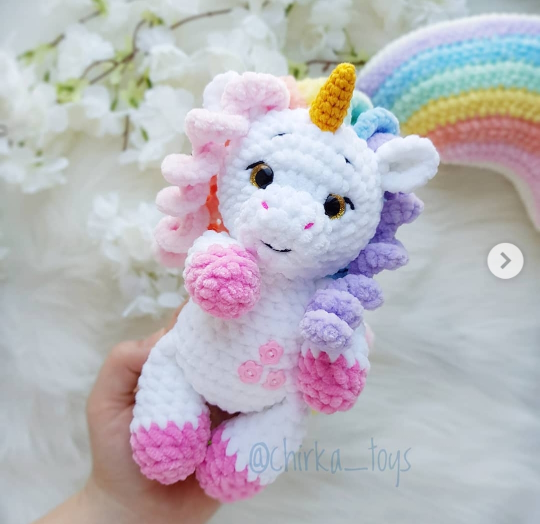 [Игрушки] Малышка Единорожка (Екатерина Чиркова)