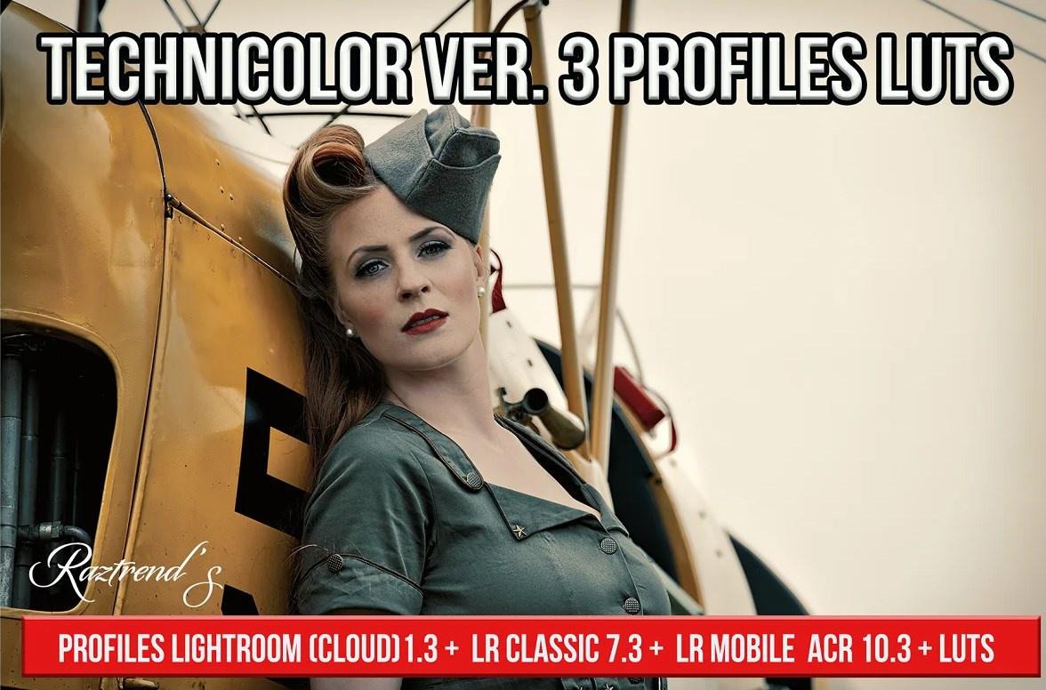 Technicolor Ver. 3 Profiles LUTs, 2023 (Raztrend)