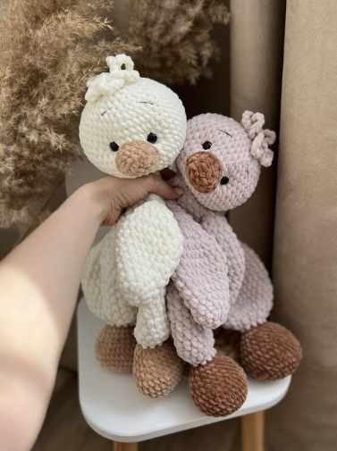 [Zefirka.Vlg] МК игрушка - комфортер Гусь