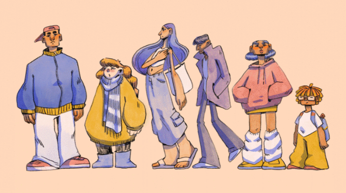 [Domestika]  Дизайн персонажей со стилизованной анатомией (Carmela Toro, Кармела Торо), фото 1 из 1.