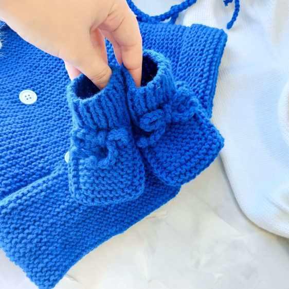 Мастер класс на пинетки (Vyazanie_detkam)