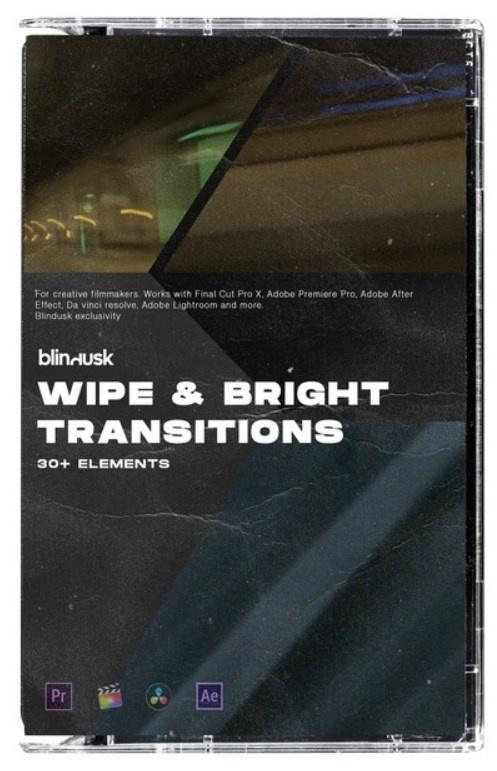 Переходы - Wipe And Bright Transitions, 2020 (Reelburn)