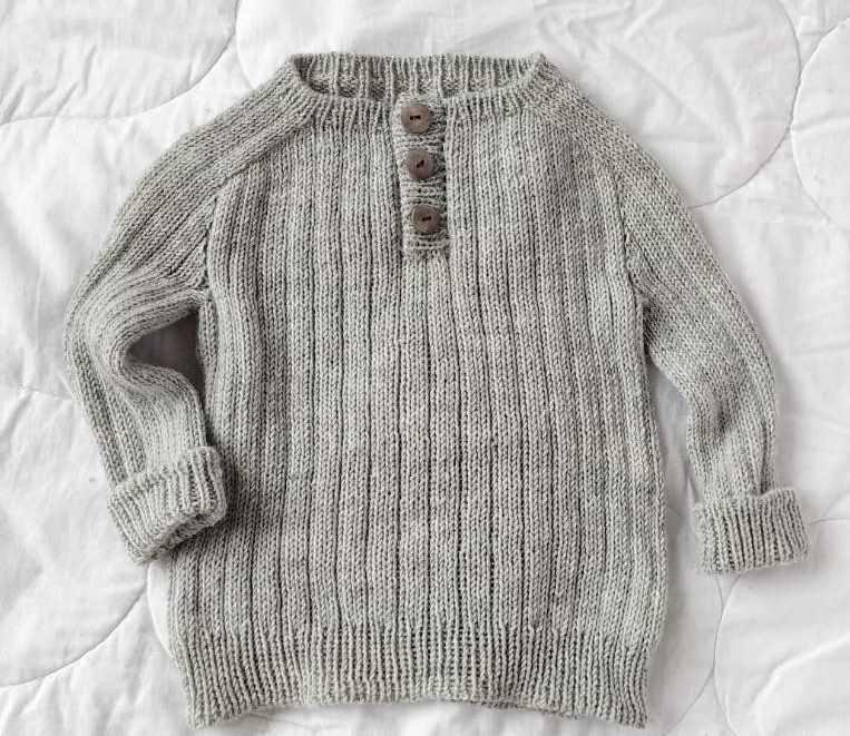 Джемпер в рубчик (Наталья Гизамова) @mimi.knitting, фото 1 из 1.