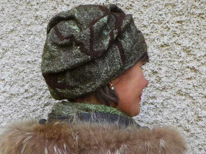 Шапка и бактус Царевна-лягушка (Яна Петрик)