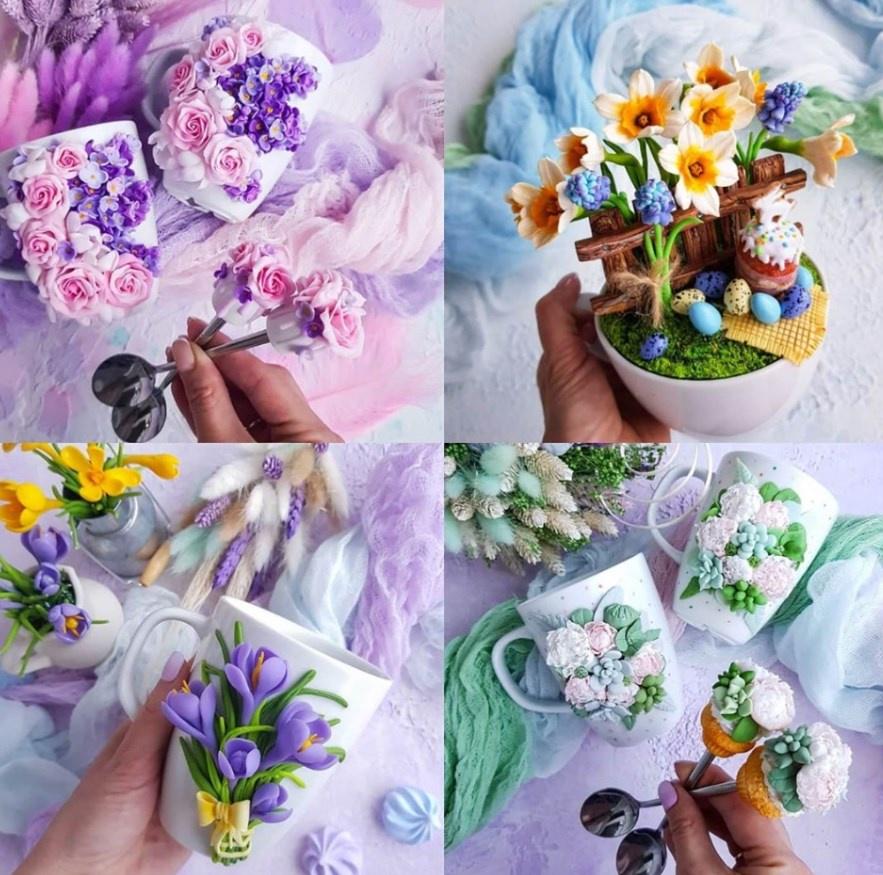 [Школа лепки онлайн Artspoons] Цветочный курс 2.0 (artspoons_school)