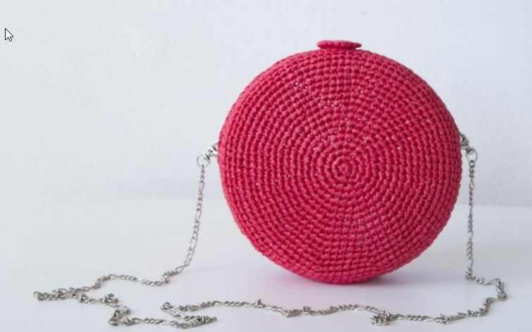 Мастер класс по вязанию круглой сумки Раунд, PDF (Валентина Гришина)