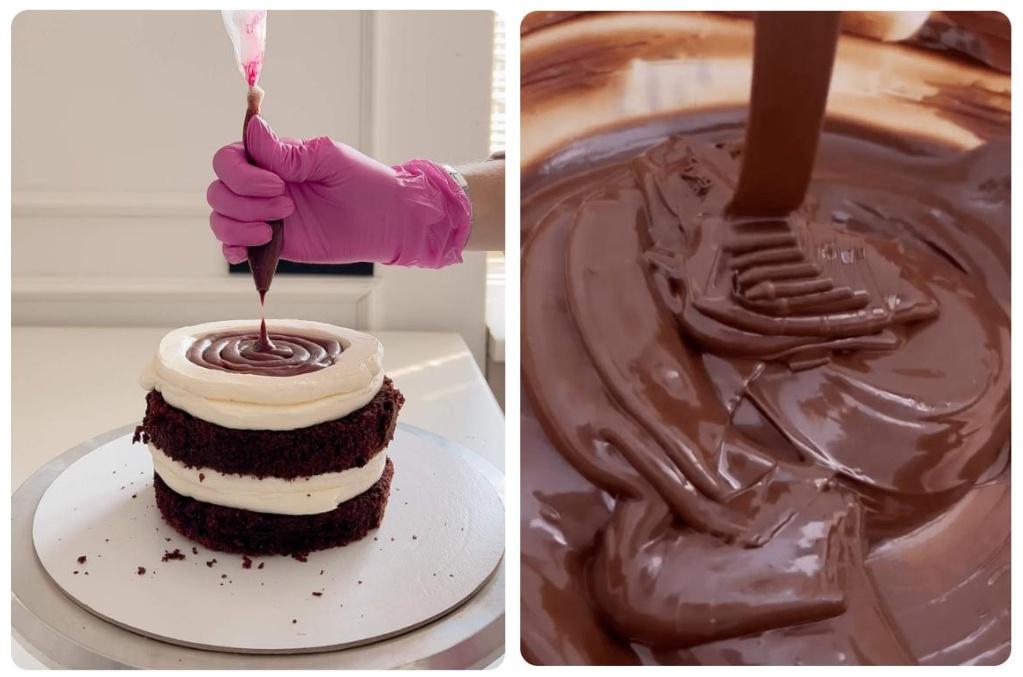 Ганаш на молочном и белом шоколаде. Кокосовый ганаш (Юлия Куклина)