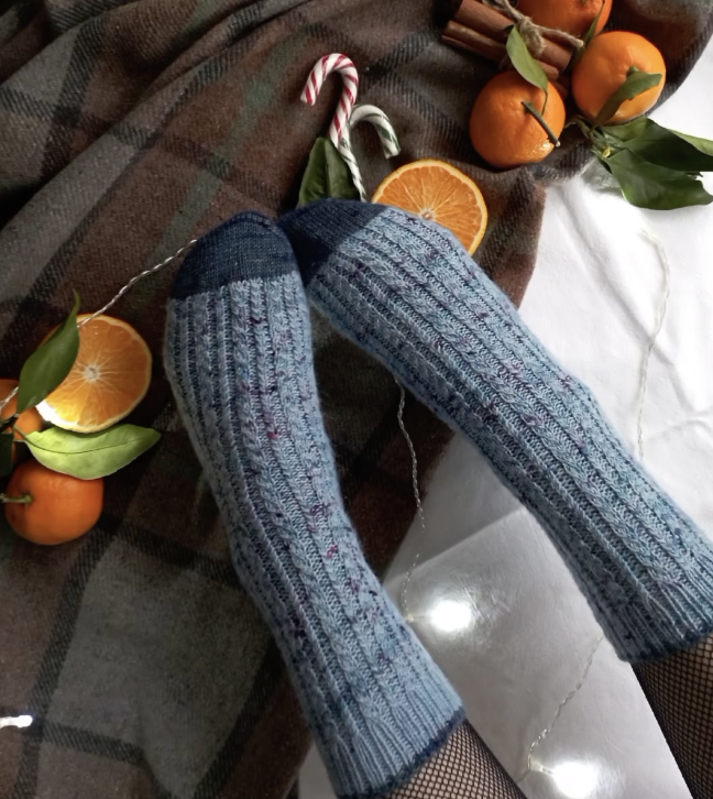 [olgaalexeeva_knit48] Носки Wintermotifs (Ольга Алексеева)