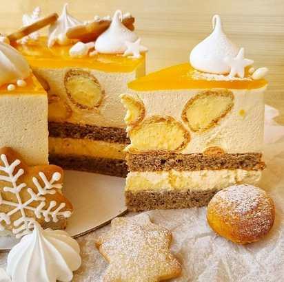 Торт Мандариновый чай (Вера Спиридонова)