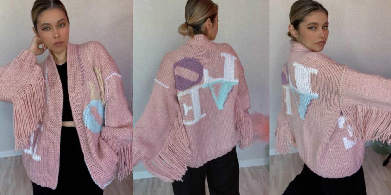 [enola_che] Кардиган Love (Эля Черепанова)