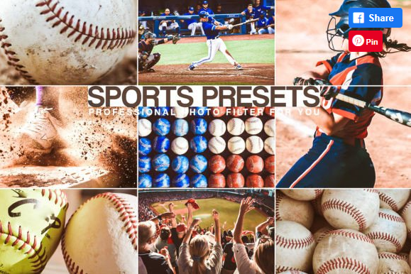 [Creativefabrica] Sport Baseball Presets Basketball Filter