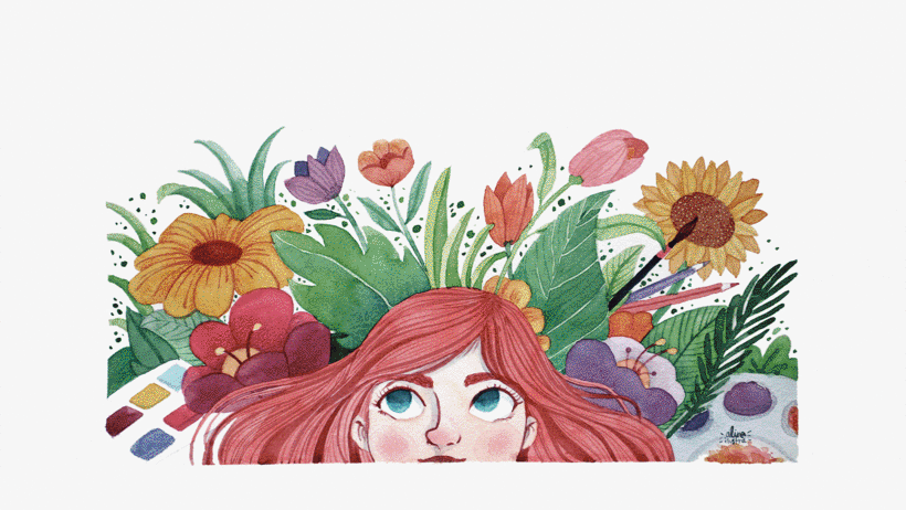 [Domestika] Акварельная живопись для детской иллюстрации (Alinailustra)