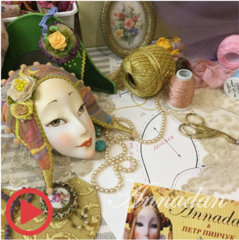 [Куклы] Восьмой вебинар - Головной убор для куклы (Annadan)