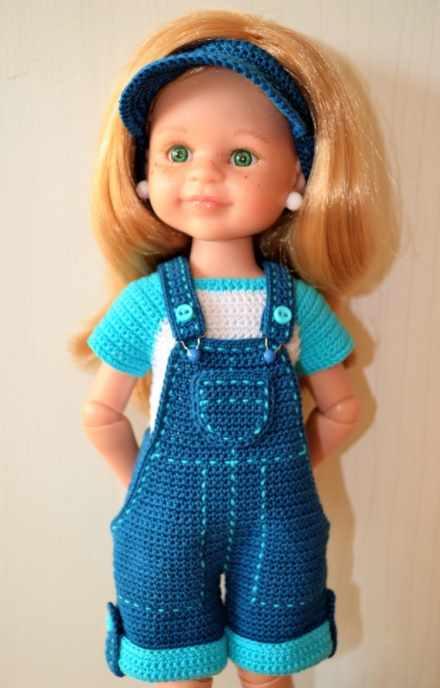 PDF Мастер-Класс по вязанию крючком Комби-Лето PR для кукол Paola Reina (Елена Малахова), фото 1 из 1.