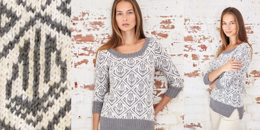 [Вяжи.ру] Жаккардовый пуловер Berenice (Arne & Carlos)