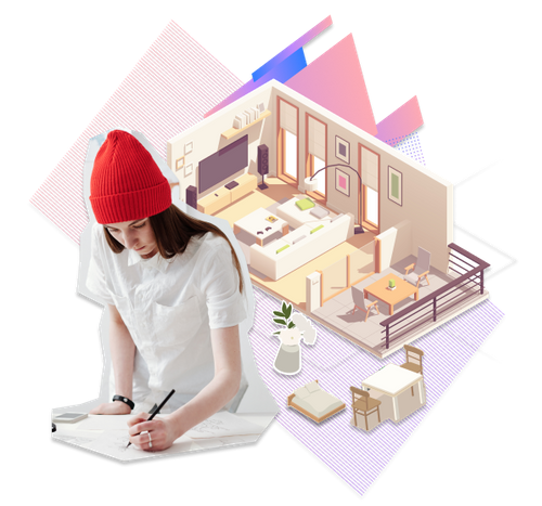 [GeekBrains] Факультет дизайна жилых интерьеров (Ксения Айвазян)