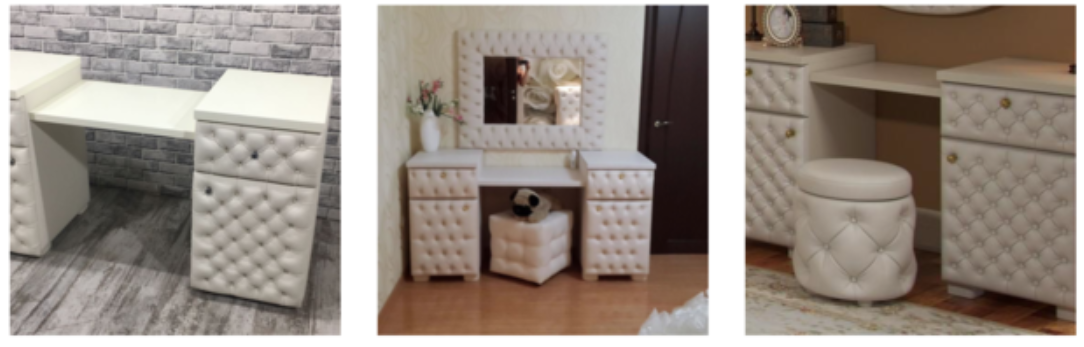 [mebelza.pro] Туалетный столик Juliet (CapitoneRoom)