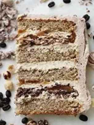 Торт "Кофейно-фундучный с безе" (Ольга Куликова) @kulik_ova