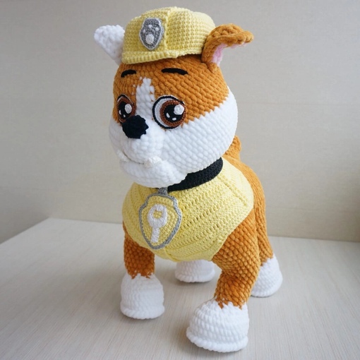 [evgenia_knitted_toys] Щенячий патруль. Крепыш (Евгения Гаврилова)