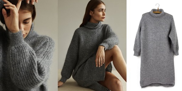 [Вяжи.ру] Вязаное платье Stormy (Хельги Исагер)