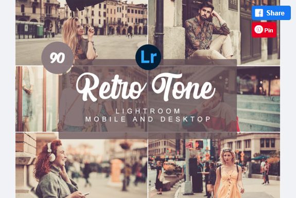 [Creativefabrica] Retro Tone Mobile and Desktop Presets
